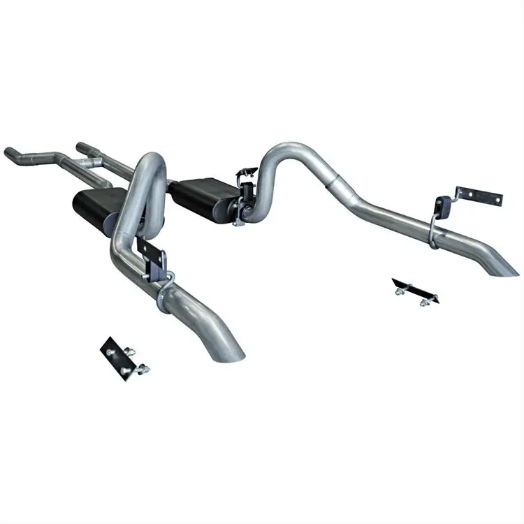 avgassystem, header-back, 2.5" Autentisk