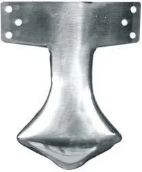Ändrör lejontass från ca 1,25 tum (30mm) och uppåt 3 tum (75mm) ca 133mm lång Säker betalning